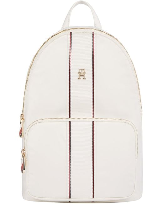 Mochila Mujer Poppy mediana Tommy Hilfiger de color Natural