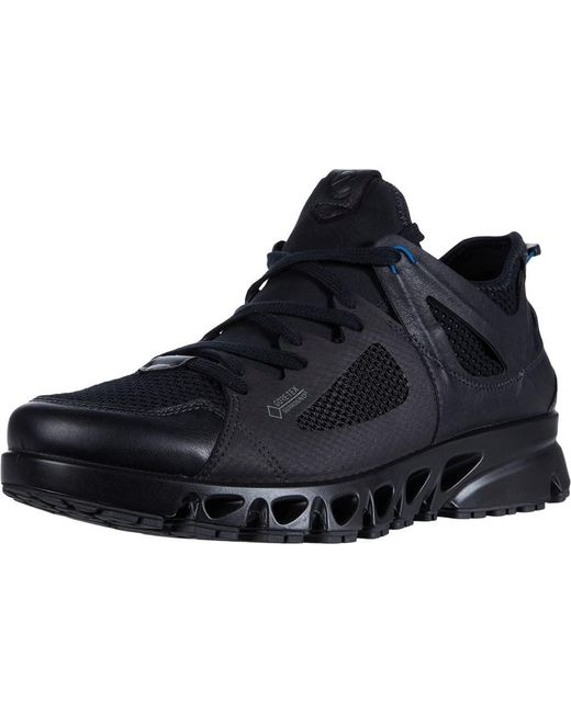Ecco Multi-vent M Low Gtxs Low-top Sneakers in Black for Men | Lyst
