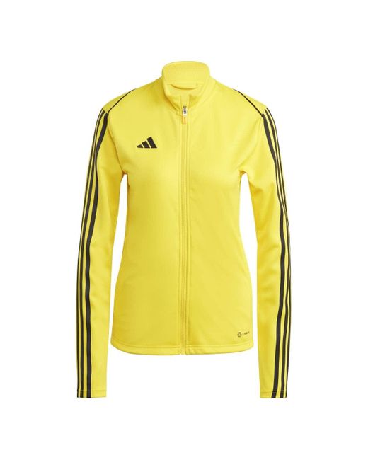 Adidas Yellow Tiro 23 League Training Track Top Tracksuit Jacket