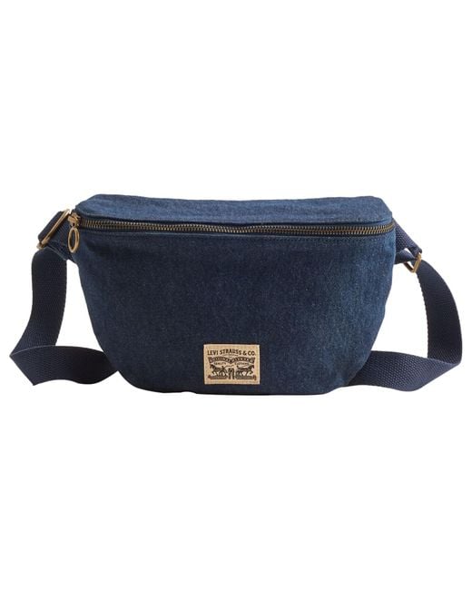 Levi's Blue Red Tab Mainline Devon Crossbody Bag