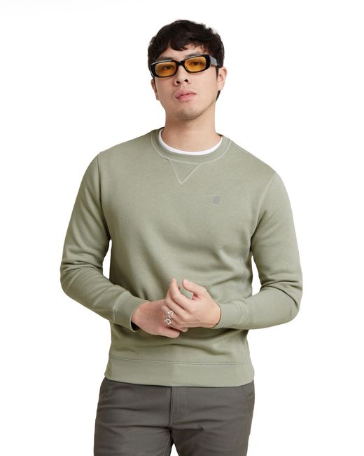 G-Star RAW Premium Core Sweatshirt in het Gray voor heren