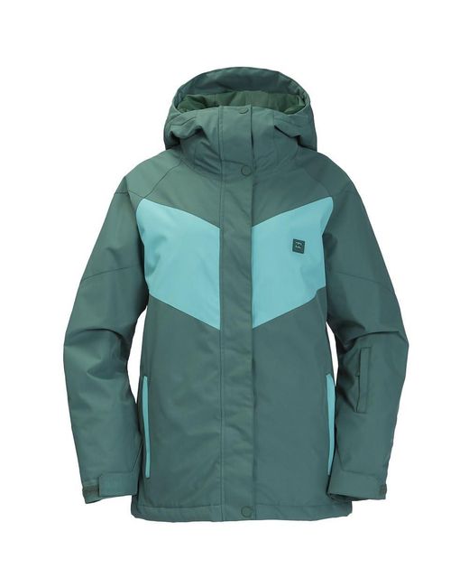 Billabong Green Technical Snow Jacket For