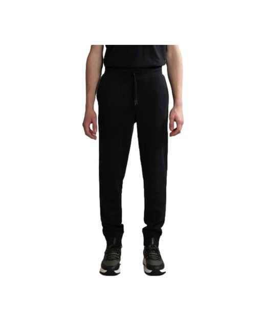 NP0A4H8C0411 MALIS Sum Pantalon de survêtement Noir Napapijri pour homme en coloris Black