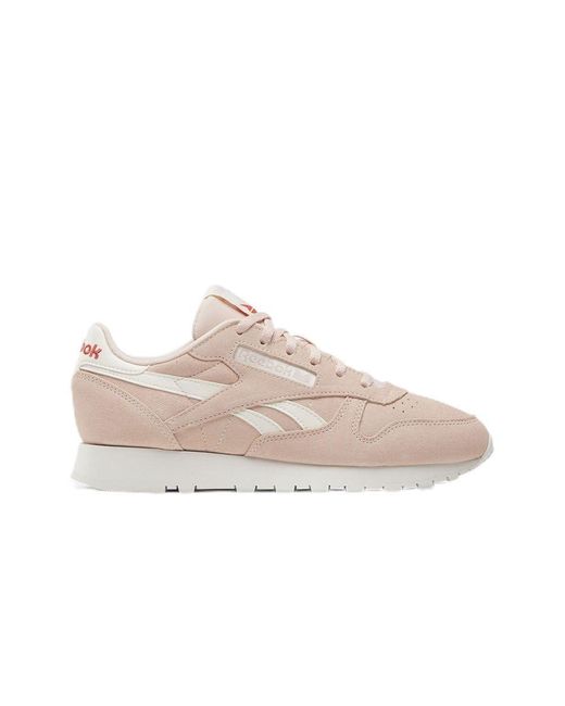 Reebok Pink Classic Leather Trainers