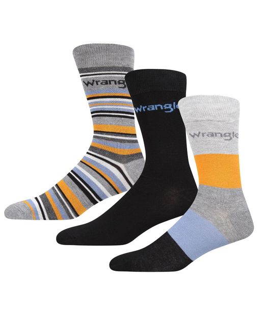 Wrangler Blue S Dnhlm 3p Sk Grey/golden/black 9-11 for men