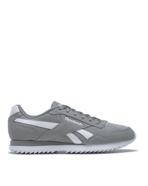 Reebok Gray Royal Glide Ripple Shoes for men