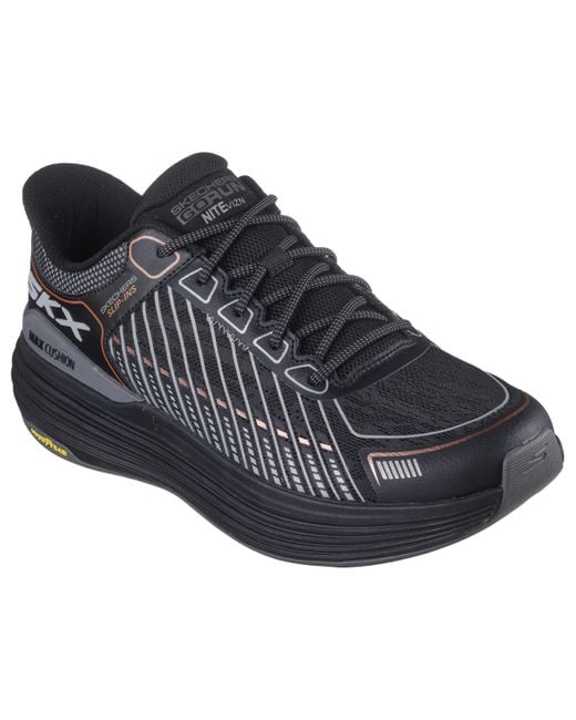 Skechers Sneakers - Halbschuhe MAX Cushioning Suspension - NITEVIZN 220936 BLK in Black für Herren