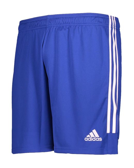 Adidas Textiel - Shorts Mitasti19 Custom Short Blauw-wit in het Blue voor heren