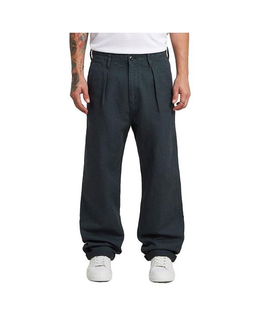 G-Star G-star Geplooide Chino Relaxed in het Gray voor heren