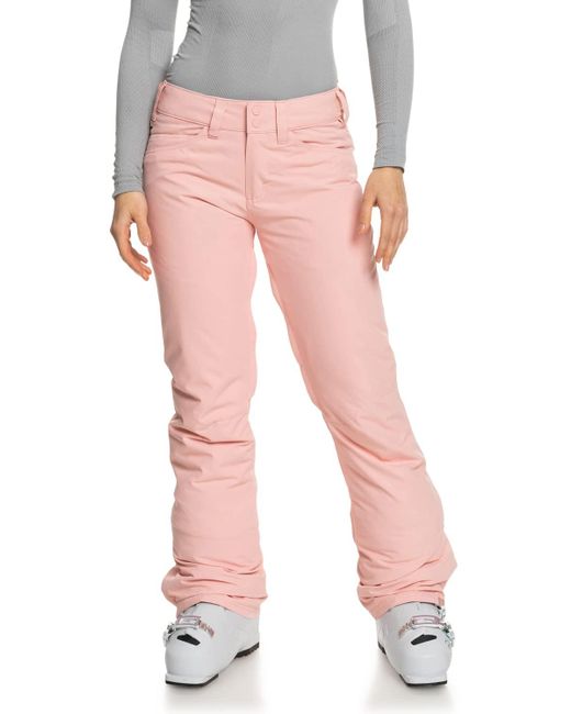 Roxy Pink Insulated Snow Pants for - Isolierte Schneehose - Frauen - XL
