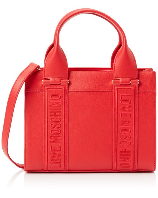 Love Moschino Red Jc4339pp0i Hand Bag