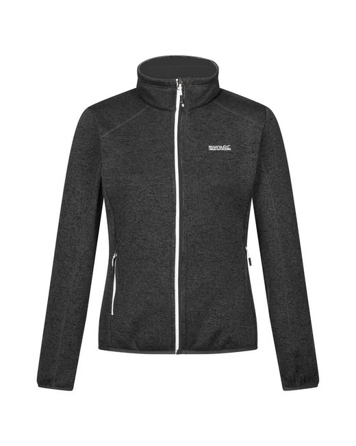 Newhill Full Zip Fleece Jacket Veste Polaire Regatta en coloris Black