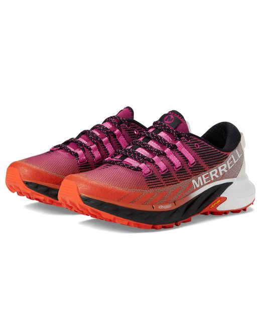 Merrell Red Agility Peak 4 Bootsschuh