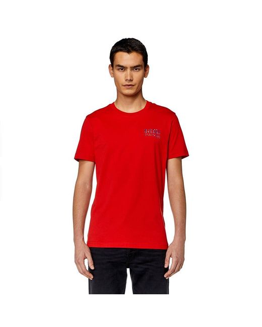 DIESEL T-Diegor-K72 T-Shirt in Red für Herren
