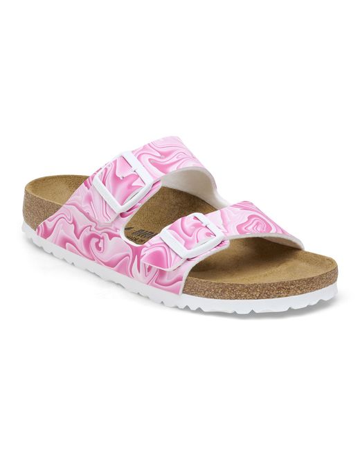 Birkenstock Pink S Arizona Birko-flor Sandals