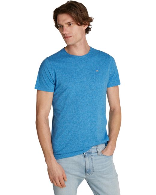 Tommy Hilfiger Blue Tjm Xslim Jaspe C Neck Ext S/s T-shirt for men