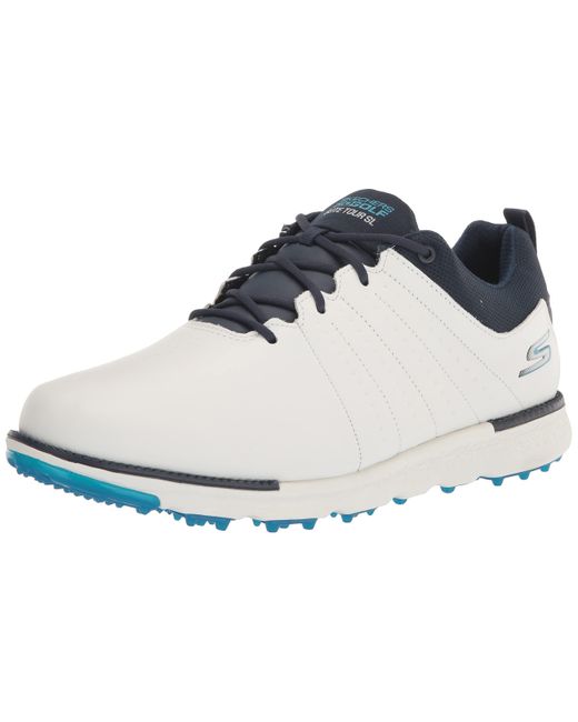 Skechers Tour Sl Golf Shoes - White/navy - Uk in Black for Men | Lyst