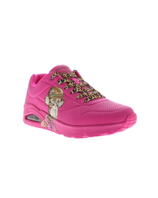 Skechers Pink S Uno Dr. Bombay Snoop Dogg Lifestyle Sneakers Shoes for men
