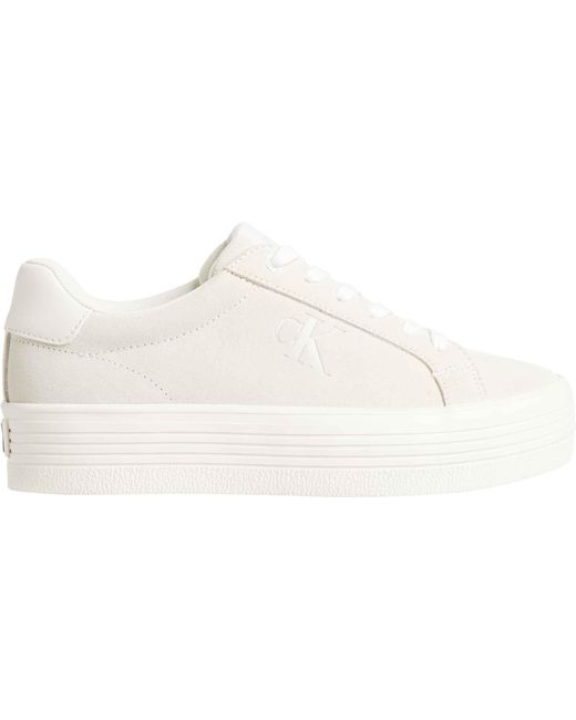 Calvin Klein Black Vulc Flatform Laceup Low MG S YW0YW01576 Turnschuhe