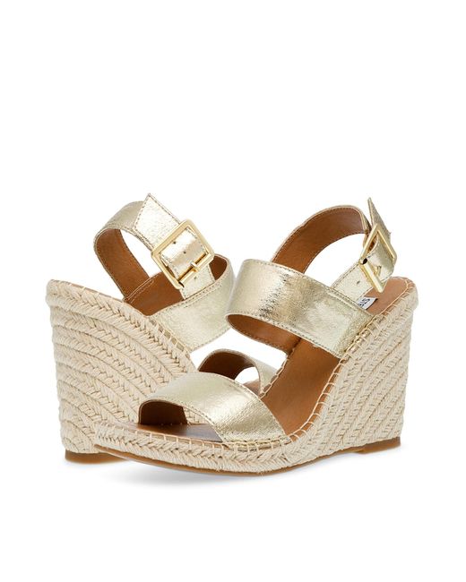 Steve Madden Metallic Uri Wedge Sandal
