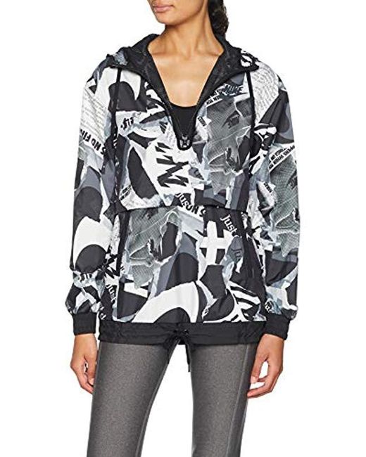 nike newsprint jacket ladies