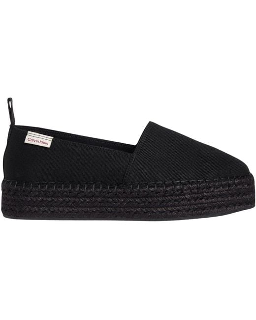Platform Espadrille ML CS Yw0Yw01871 Calvin Klein en coloris Black