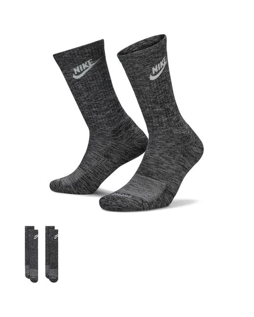 Nike Everyday Plus Cushioned Sokken Voor Volwassenen in het Black