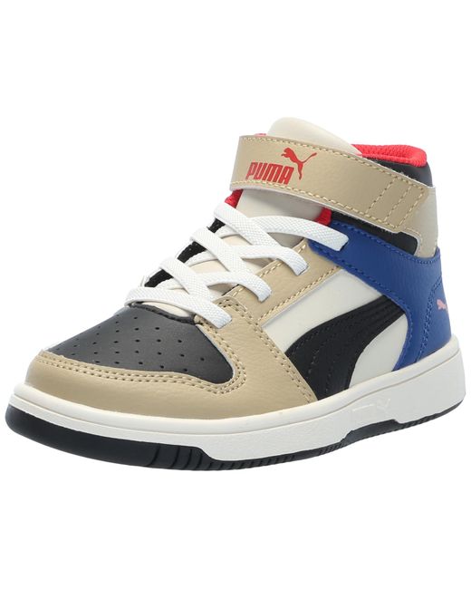 Rebound Layup Mid Hook And Loop di PUMA in Blue