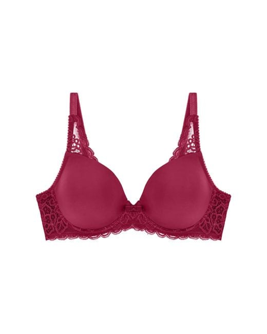 Amourette Spotlight WHP X Sujetador Acolchado Triumph de color Red