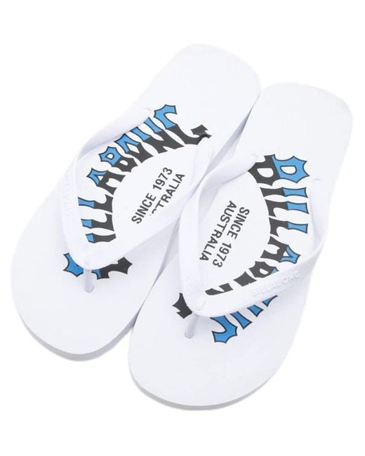 Billabong White ( ) Flip-flop for men
