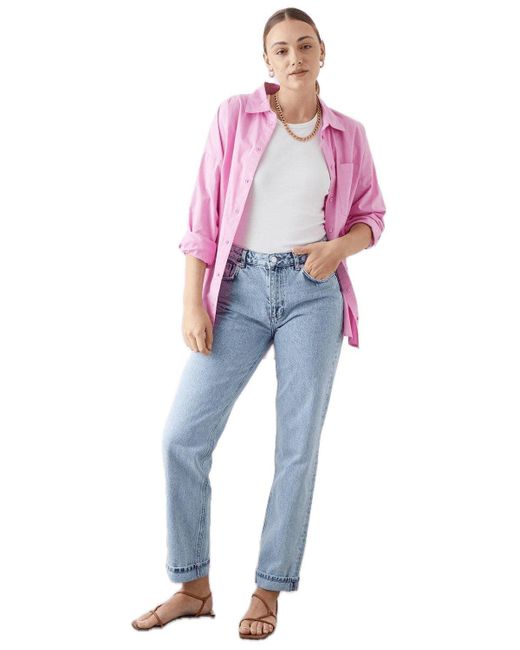 Dorothy Perkins Tall Boyfriend Jeans in Blue Lyst UK