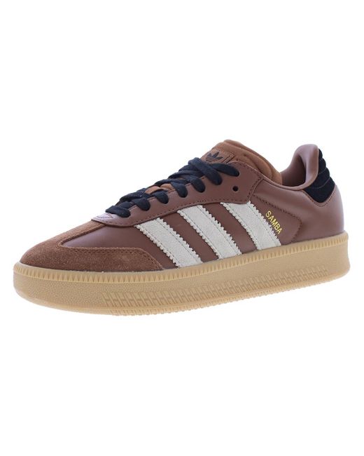 Adidas Brown Samba Xlg S Shoes for men