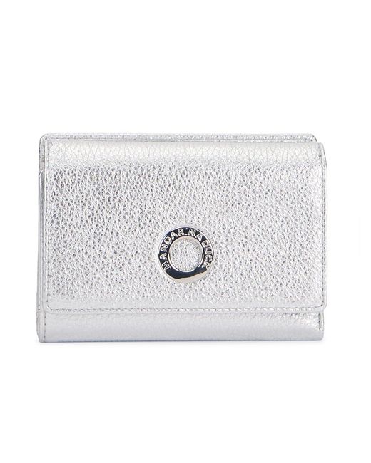 Mellow Metal Wallet di Mandarina Duck in White