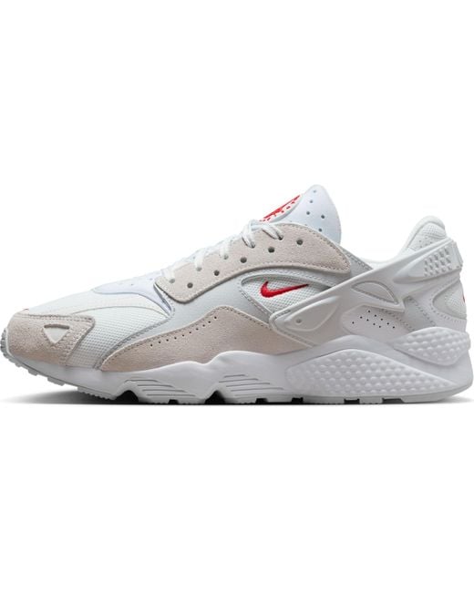 Nike Gray Air Huarache Runner Sneaker for men