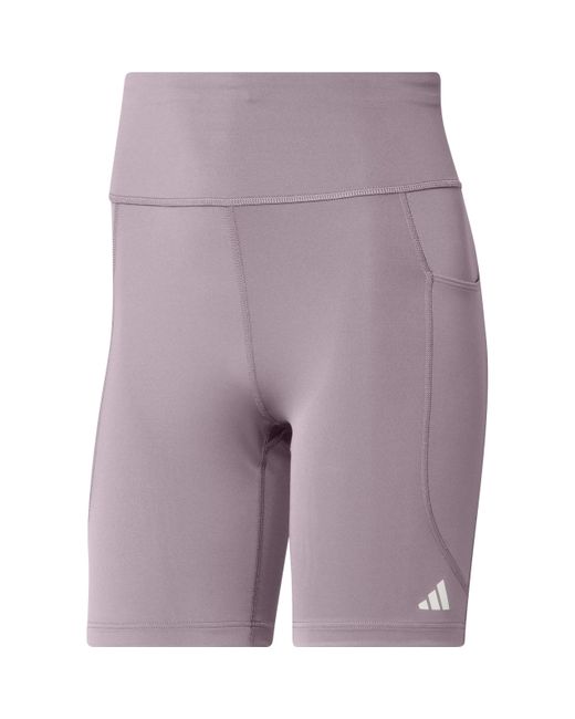 Adidas Dailyrun 5" Korte legging in het Purple