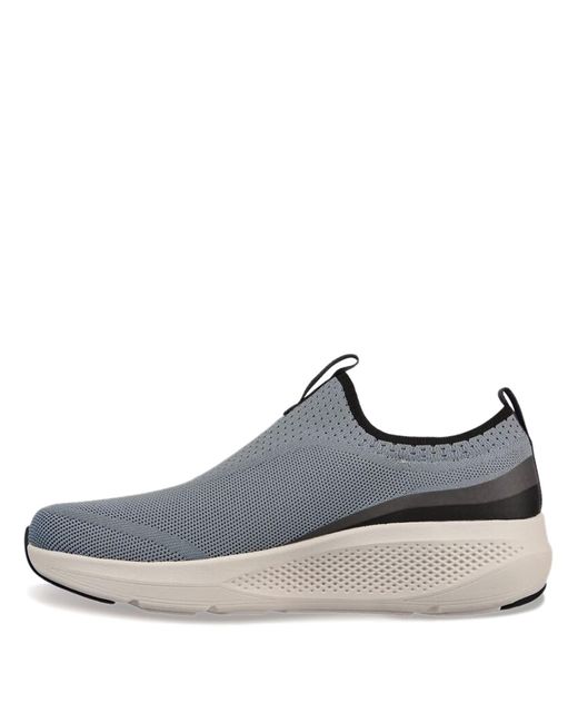 Skechers Gray Gorun Elevate-athletic Slip-on Workout Running Shoe Sneaker With Cushioning for men