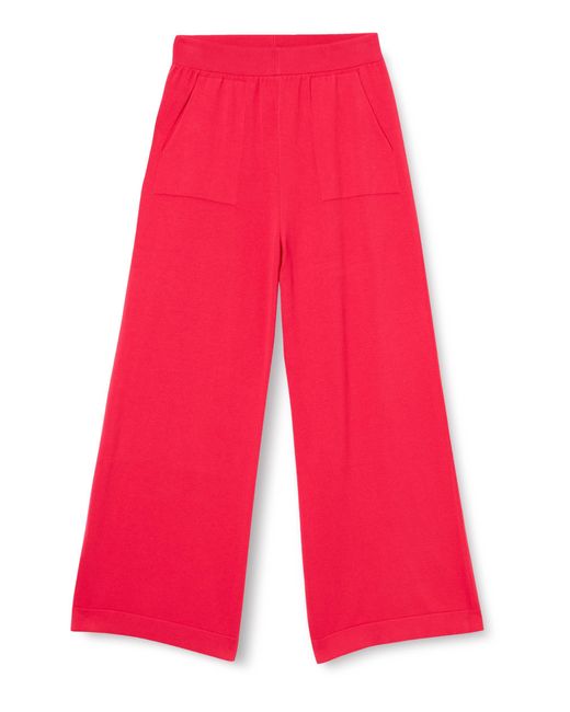 Pantalone 1294DF009 di Benetton in Red