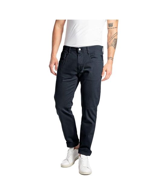 Replay Blue M914j .000.8451597 Jeans for men