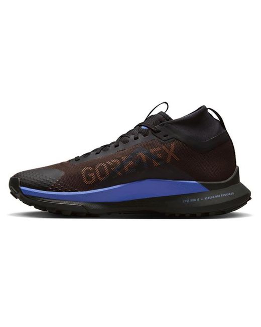Nike Blue React Pegasus Trail 4 Gore-tex Waterproof Trainers Sneakers Trail Running Shoes Fb2193 for men
