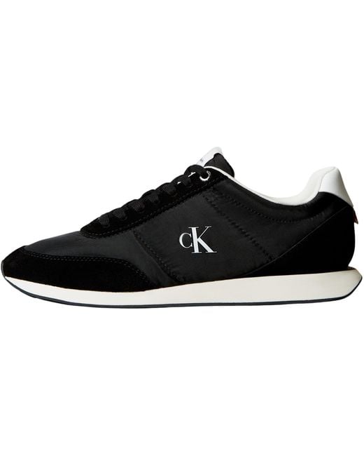 Calvin Klein Runner Sneaker Retro Mix mit Logo in Black für Herren