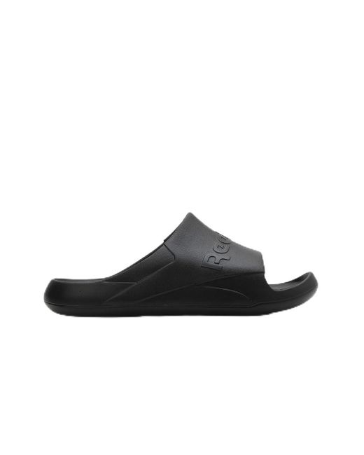 Reebok Black Clean Slide Sandal