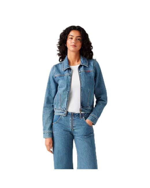 Levi's Blue Xs Dart Trucker Treat Yourself Trucker