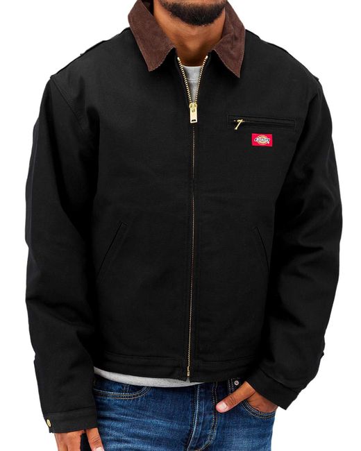 Dickies Mens Rigid Duck Hooded Jacket Big-Tall