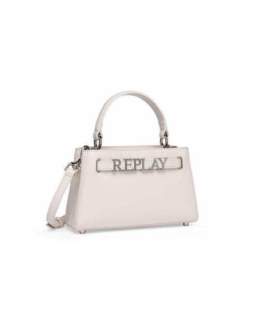 Replay Black Handbag Small