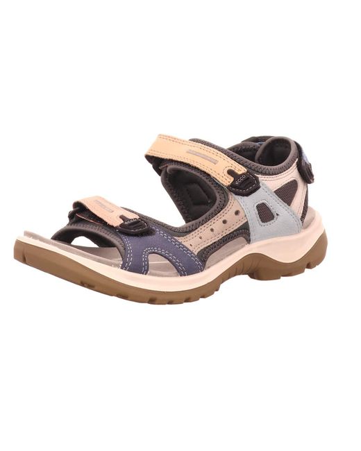 Ecco Black Offroad Athletic Sandals,multicolor,5.5 Uk