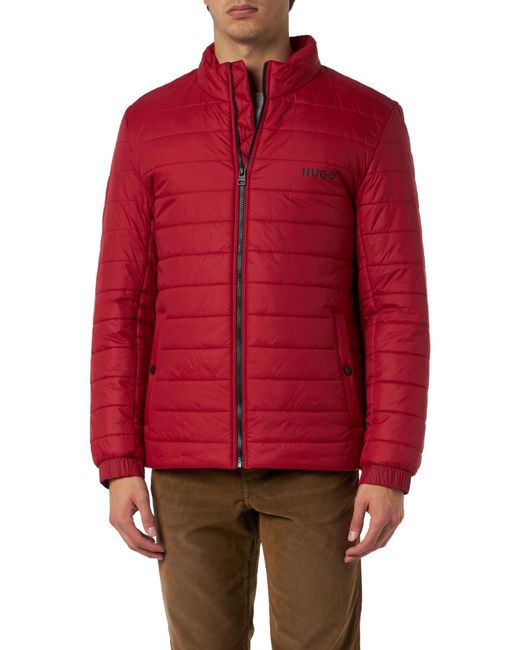 HUGO Benti2221 Outerwear Jacket in Red für Herren