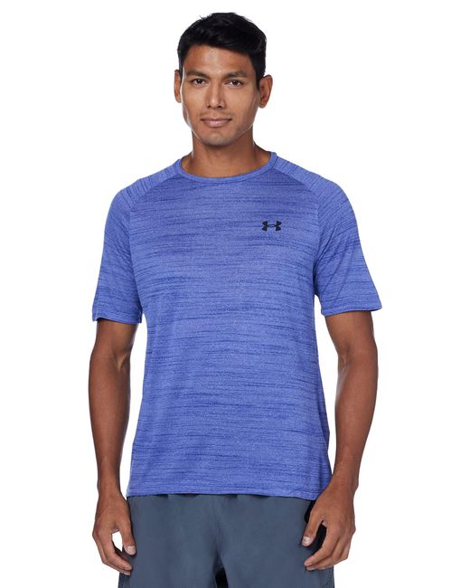 Under Armour Ua Tiger Tech 2.0 Ss Short Sleeves in Blue for Men | Lyst UK