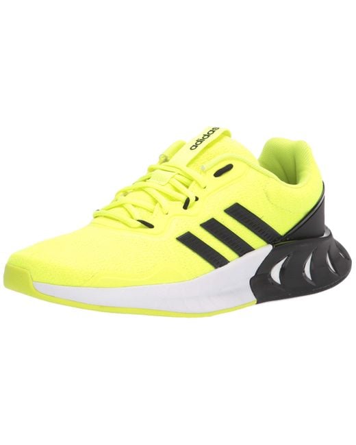 Adidas shoes top yellow black 10