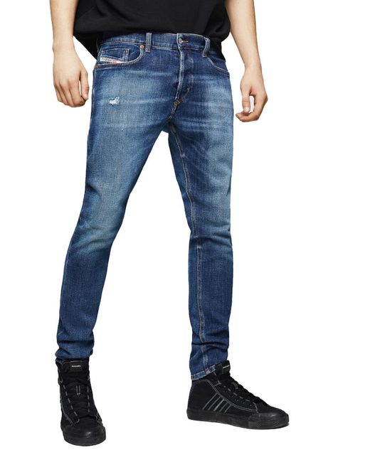 DIESEL Tepphar-X 0870H Jeans Hose Slim Carrot in Blue für Herren