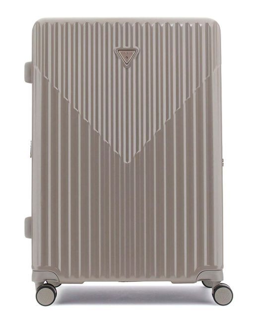 Valise Centennial 28 in 8-Wheeler Exp. Light Coffee Taupe Guess en coloris Gray